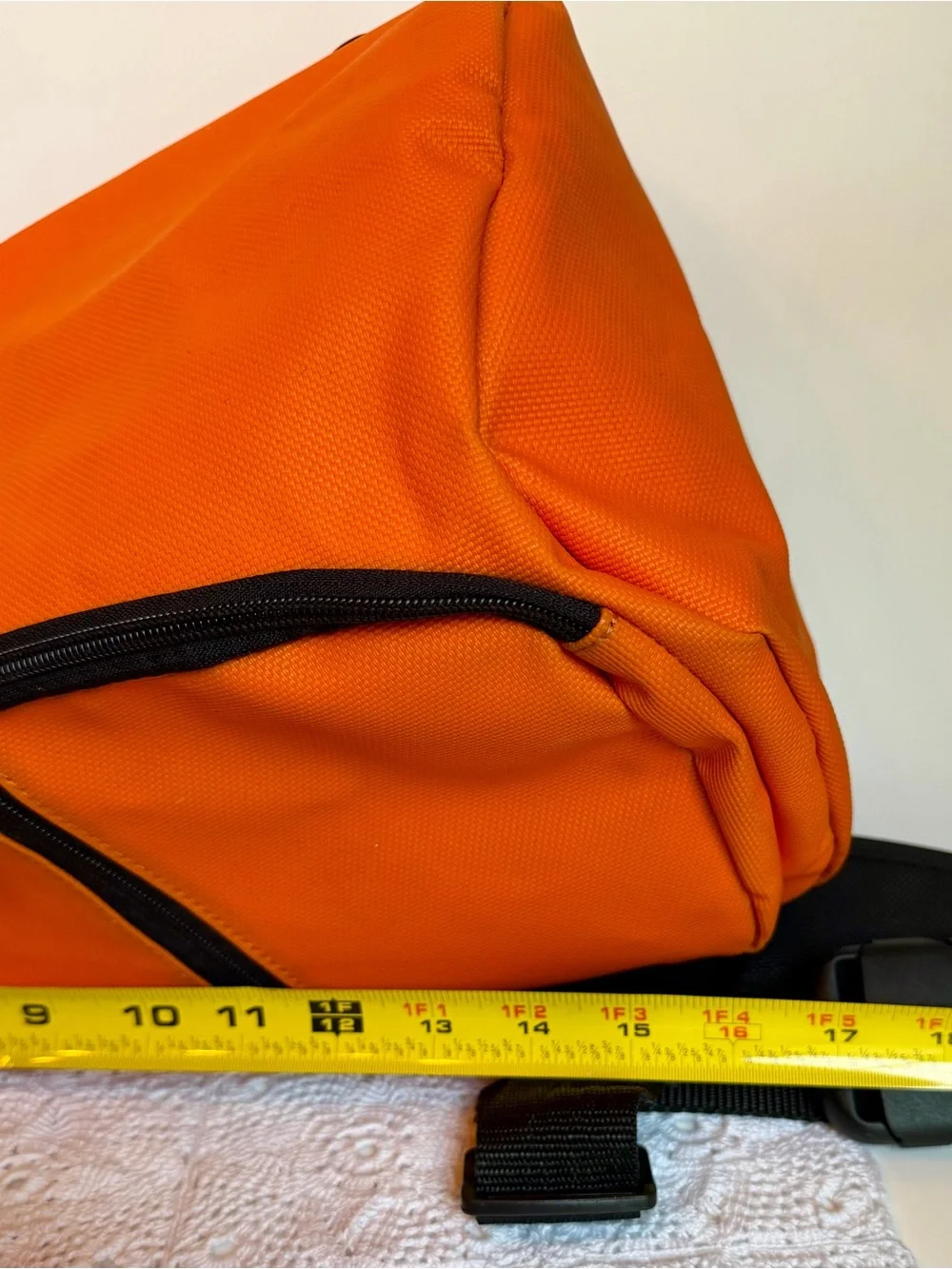 Vintage Cingular Wireless Body Glove Orange Sling Crossbody Bag Y2K Rare